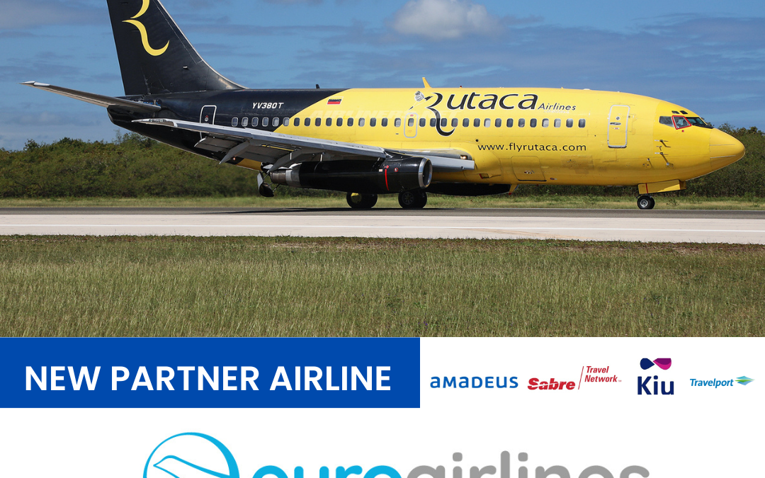 Euroairlines anuncia acuerdo de distribución global con Rutaca Airlines.