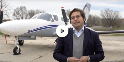 Euroairlines refuerza su oferta de aerotaxi con su nuevo avión Cessna 421C