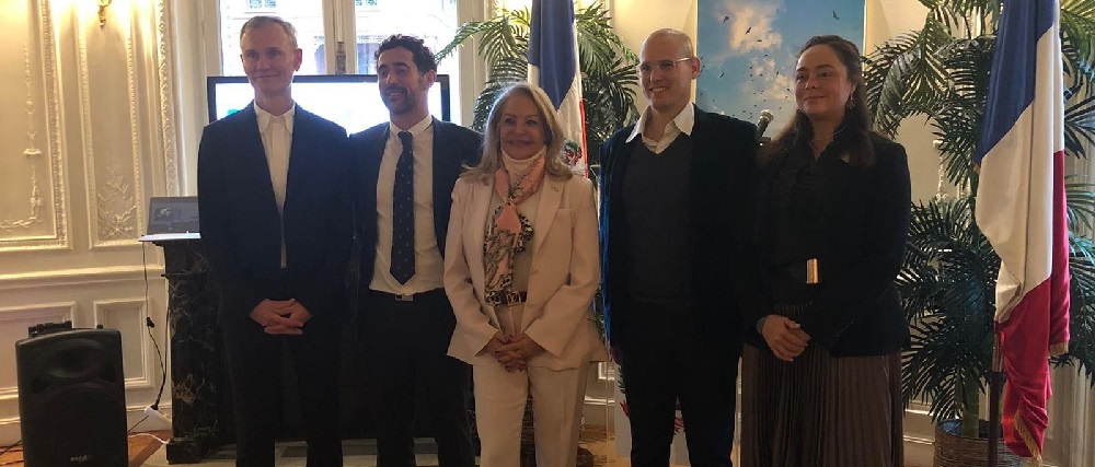 Euroairlines presenta su nueva ruta entre París y Punta Cana desde la Embajada de República Dominicana en Francia